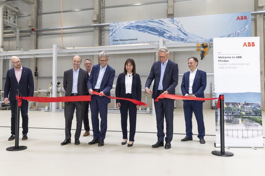 ABB unveils high accuracy flowmeter calibration facility in Minden, Germany